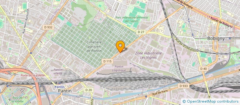 localisation de l'entreprise BESKI  BOBIGNY