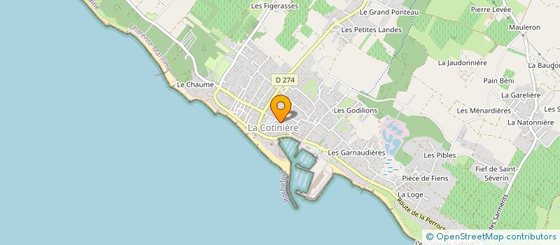 localisation de l'entreprise BESLAND ET ASSOCIES à SAINT-PIERRE-D'OLERON