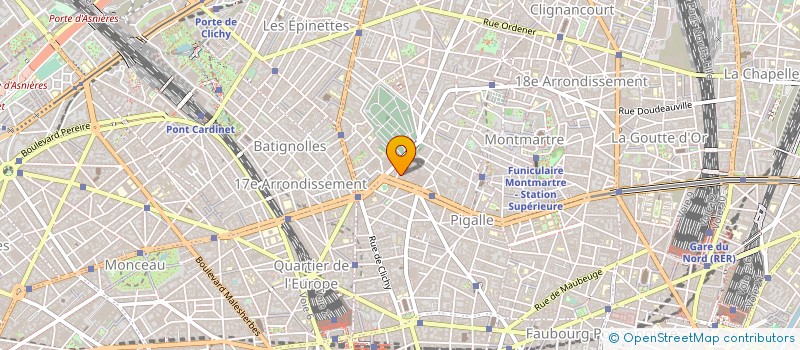 localisation de l'entreprise BESLAY SARL à PARIS