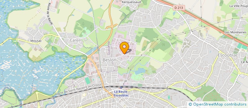 localisation de l'entreprise BESLON  LA BAULE-ESCOUBLAC