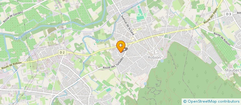 localisation de l'entreprise BESM  ROBION