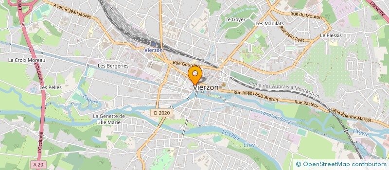 localisation de l'entreprise BESNARD  GRACAY