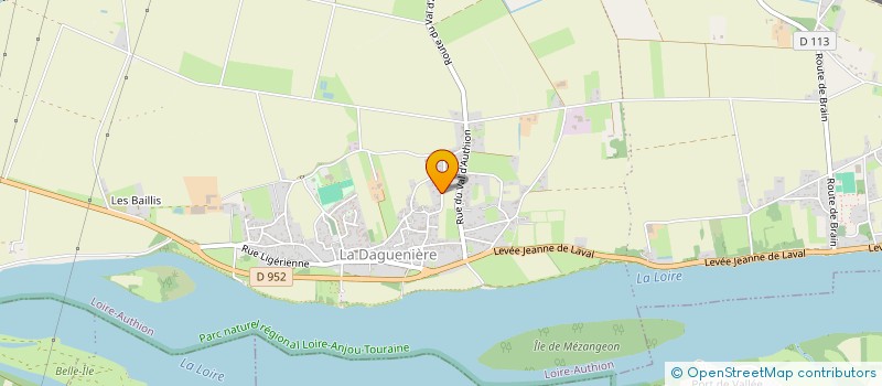 localisation de l'entreprise BESNARD CARRELEUR à LOIRE-AUTHION