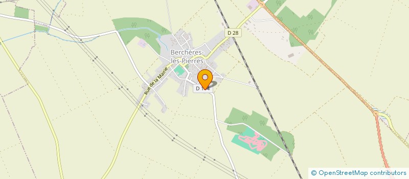 localisation de l'entreprise BESNARD SERVICES à BERCHERES-LES-PIERRES