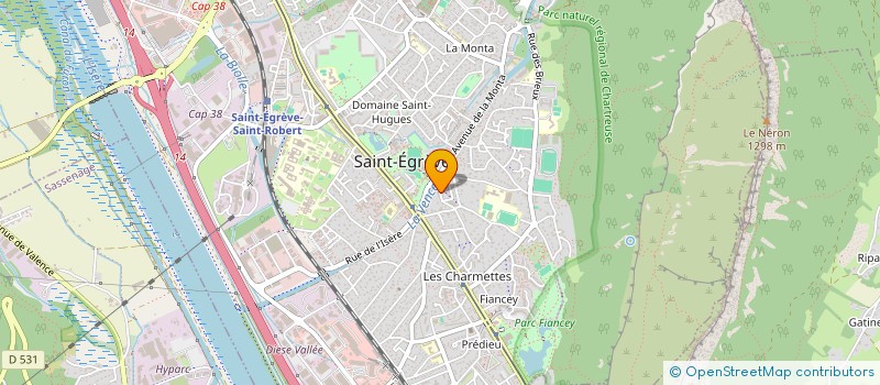 localisation de l'entreprise BESNARD T  SAINT-EGREVE