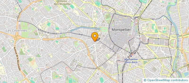 localisation de l'entreprise BESNIER à MONTPELLIER