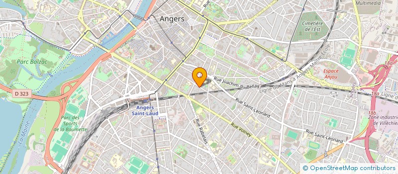 localisation de l'entreprise BESNIER FRANCOIS ET SAVIDAN AGNES à ANGERS