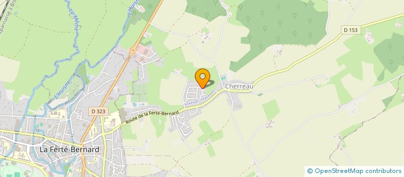 localisation de l'entreprise BESNIER FREDERIC à CHERRE-AU