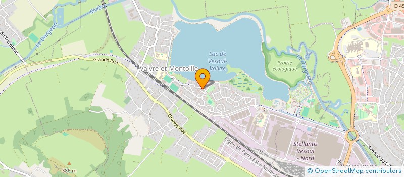 localisation de l'entreprise BESNIK CONSTRUCTION  VAIVRE-ET-MONTOILLE