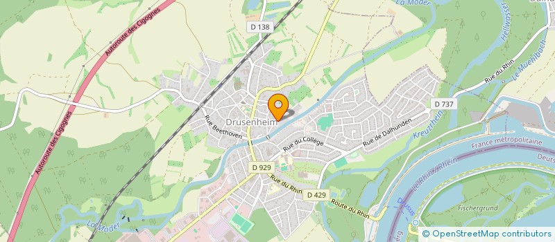 localisation de l'entreprise BESNIKOR  DRUSENHEIM