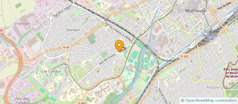 localisation de l'entreprise BESO SARL  MULHOUSE