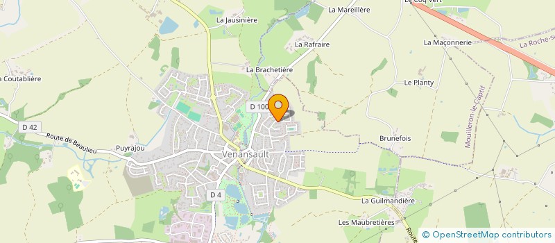 localisation de l'entreprise BESOCA  VENANSAULT