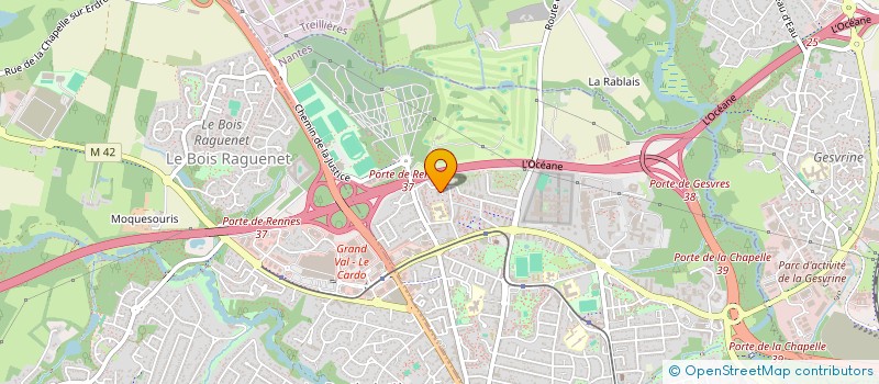 localisation de l'entreprise BESOFT CONSULTING à NANTES