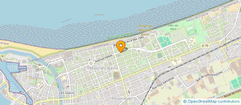 localisation de l'entreprise BESOH à DUNKERQUE