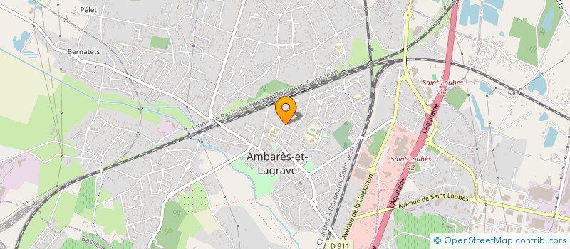 localisation de l'entreprise BESOIN DE PROS  AMBARES-ET-LAGRAVE