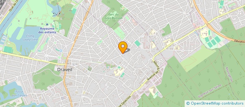 localisation de l'entreprise BESOINDEBADGES . COM à DRAVEIL