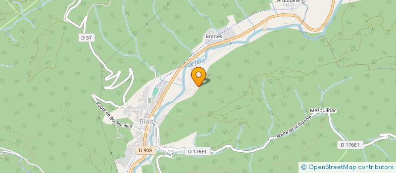 localisation de l'entreprise BESOMBES MAURIES  RIOLS