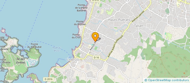 localisation de l'entreprise BESONCON à SIX-FOURS-LES-PLAGES