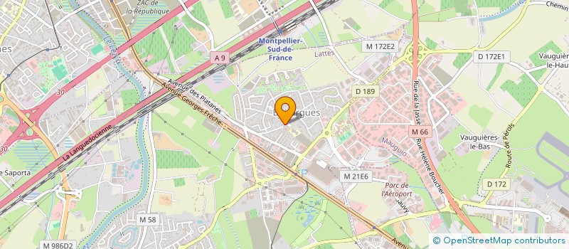 localisation de l'entreprise BESPI à LATTES