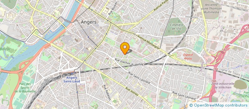 localisation de l'entreprise BESPOKE à ANGERS