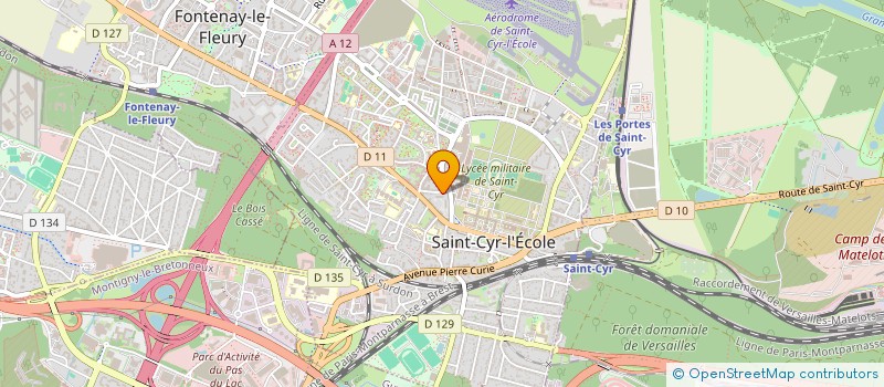 localisation de l'entreprise BESPOKE STUDIO à SAINT-CYR-L'ECOLE
