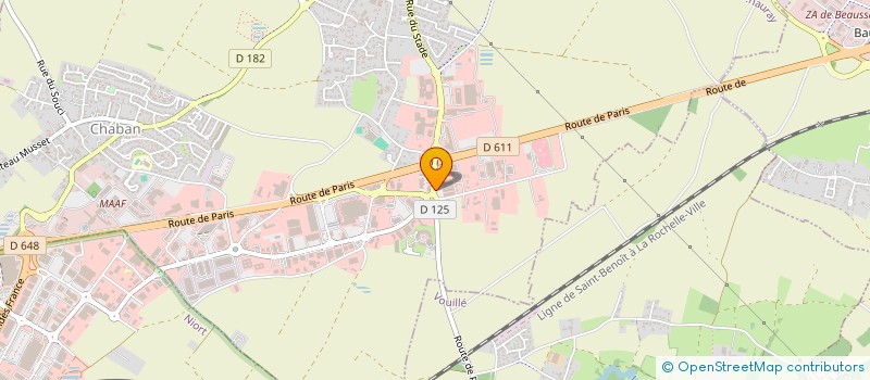 localisation de l'entreprise BESS  CHAURAY