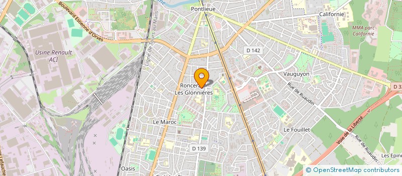 localisation de l'entreprise BESSA RAVALEMENT  LE MANS