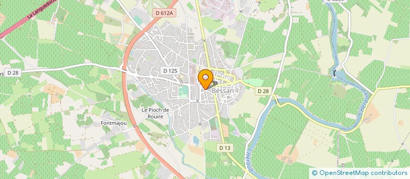 localisation de l'entreprise BESSANAISE D'ELECTRICITE à BESSAN