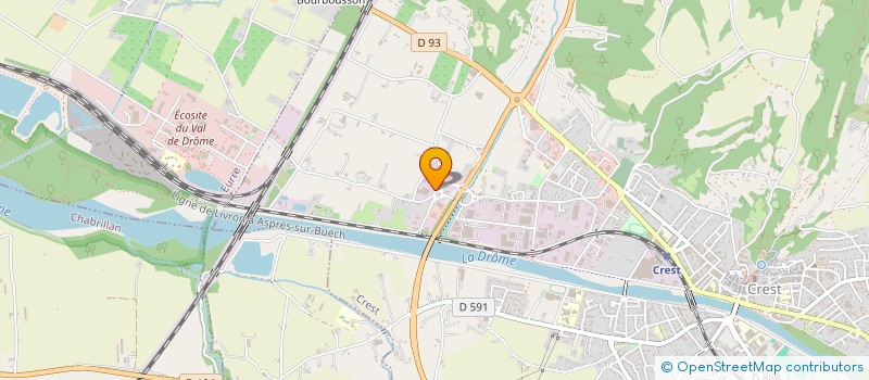 localisation de l'entreprise BESSAT LOCATION  CREST