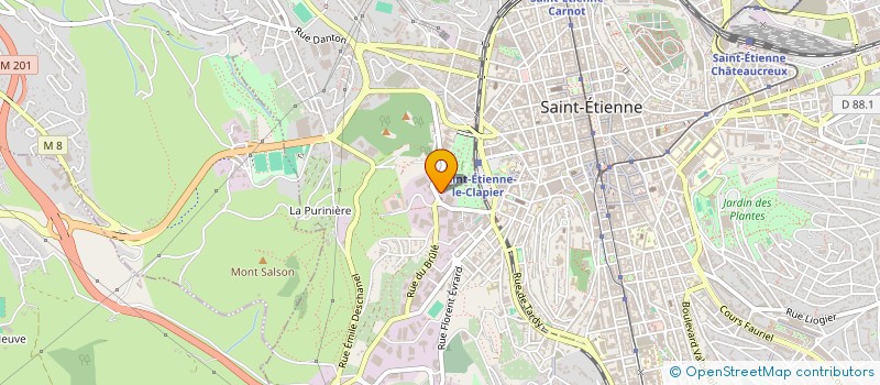 localisation de l'entreprise BESSAUD + à SAINT-ETIENNE