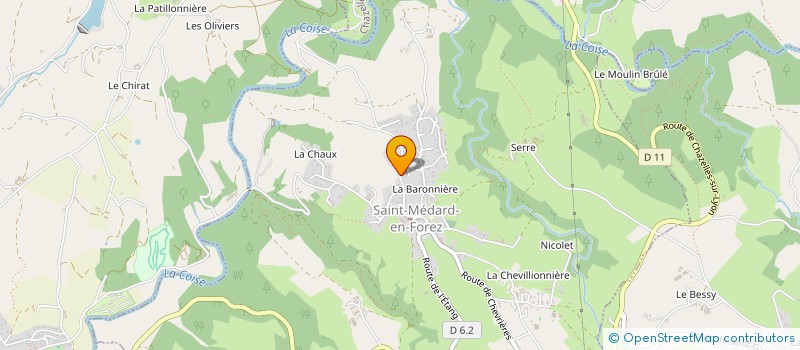 localisation de l'entreprise BESSAULT  SAINT-MEDARD-EN-FOREZ