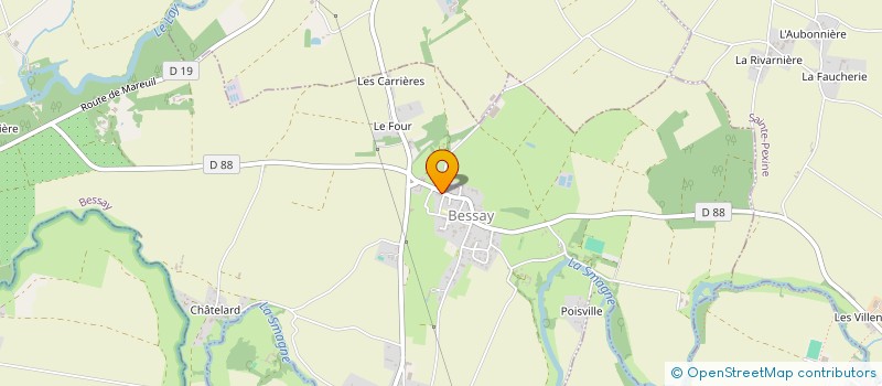 localisation de l'entreprise BESSAY ANIMATIONS  BESSAY