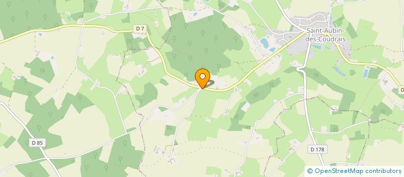 localisation de l'entreprise BESSE AUTO à SAINT-AUBIN-DES-COUDRAIS