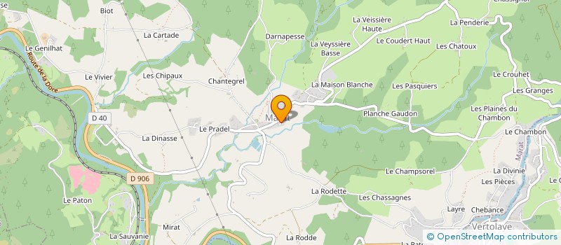 localisation de l'entreprise BESSE ONE  BERTIGNAT