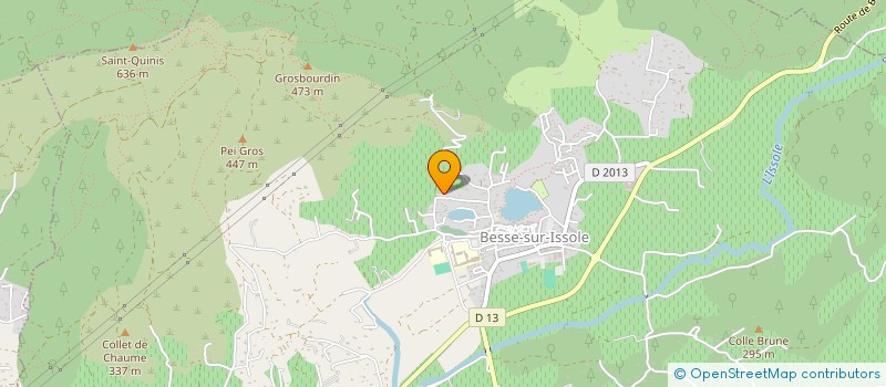 localisation de l'entreprise BESSE SANS FRONTIERES à BESSE-SUR-ISSOLE
