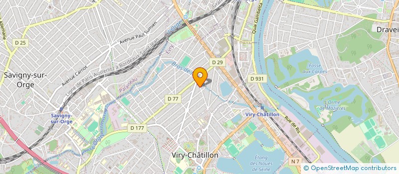 localisation de l'entreprise BESSE SOLUTIONS CONNECTEES à VIRY-CHATILLON