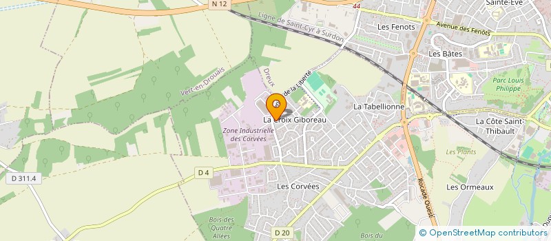 localisation de l'entreprise BESSE T FOOD à VERNOUILLET