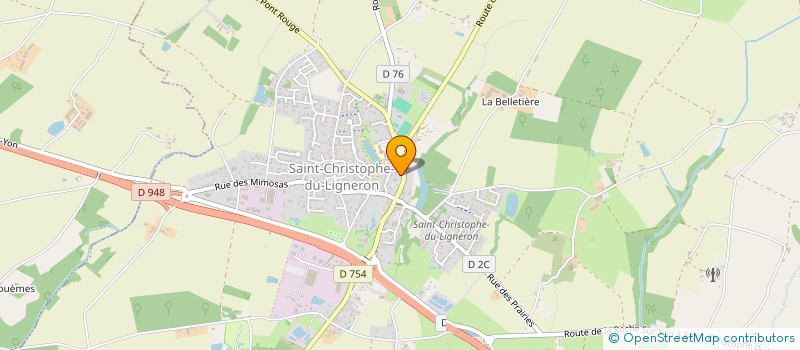 localisation de l'entreprise BESSEAU ELODIE  SAINT-CHRISTOPHE-DU-LIGNERON