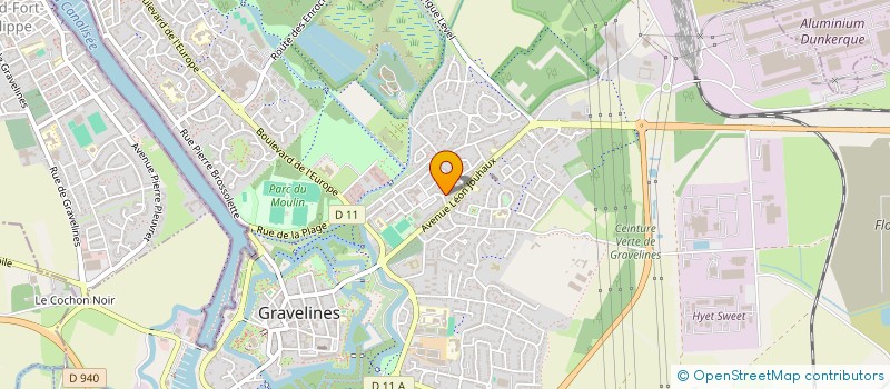localisation de l'entreprise BESSEDDIK BOUILLET INDIVISION à GRAVELINES