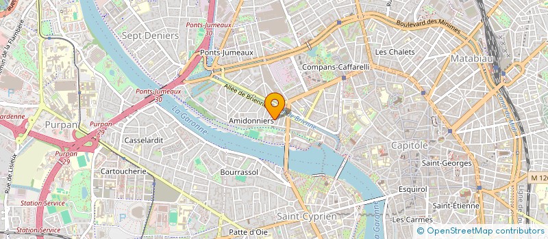 localisation de l'entreprise BESSEDE LAURENT ET NATHALIE  TOULOUSE