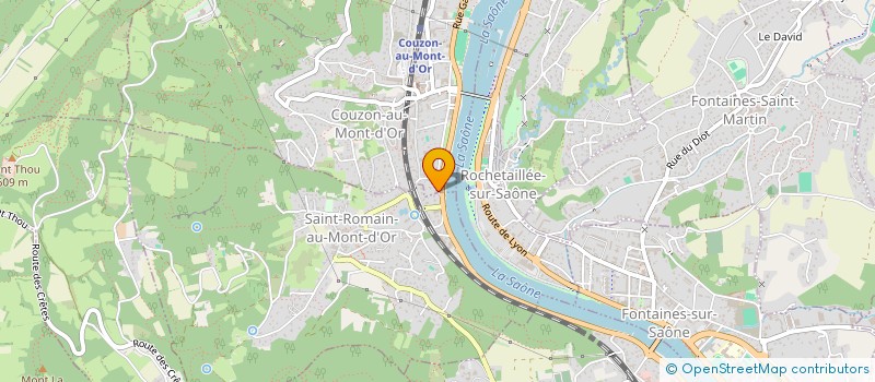 localisation de l'entreprise BESSEDE - ZELLER  BRON