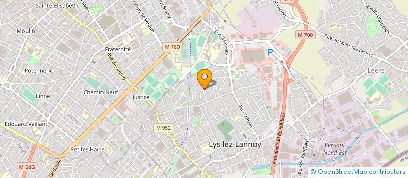 localisation de l'entreprise BESSER  LYS LEZ LANNOY