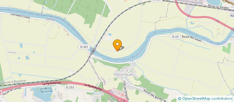 localisation de l'entreprise BESSET TERRASSEMENT  ORTHEVIELLE