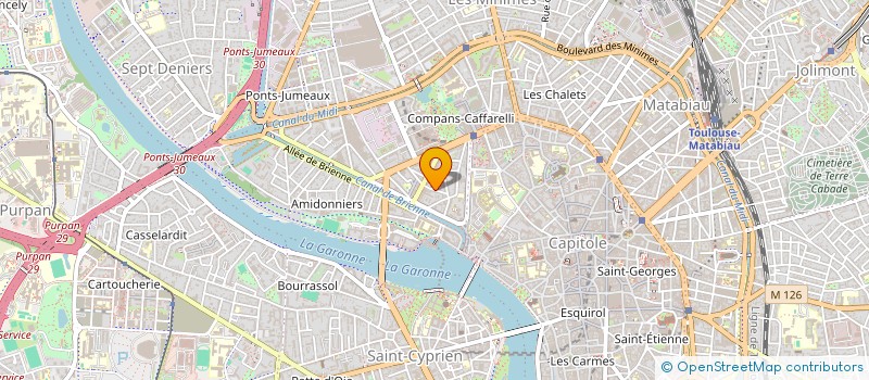 localisation de l'entreprise BESSETTES INDIVISION  TOULOUSE