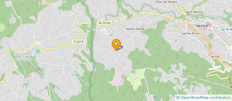 localisation de l'entreprise BESSIERE IMMO  VENCE