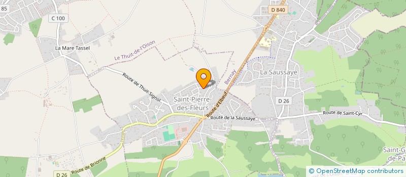 localisation de l'entreprise BESSIERE INVESTISSEMENT BOX  SAINT-PIERRE-DES-FLEURS