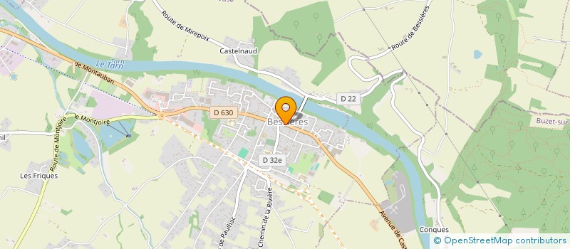localisation de l'entreprise BESSIERES PETANQUE CLUB  BESSIERES