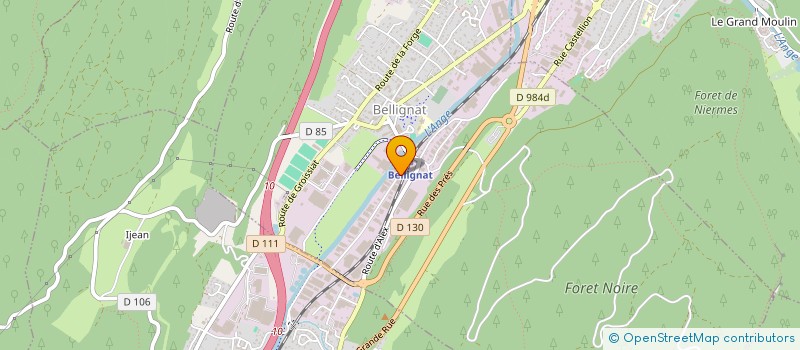 localisation de l'entreprise BESSIMO  BELLIGNAT