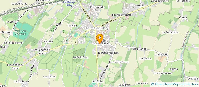 localisation de l'entreprise BESSIN CONSEILS ET SOLUTIONS  LE MOLAY-LITTRY