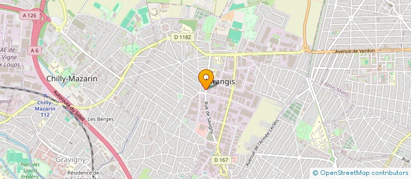 localisation de l'entreprise BESSIN ET SALSON  MORANGIS